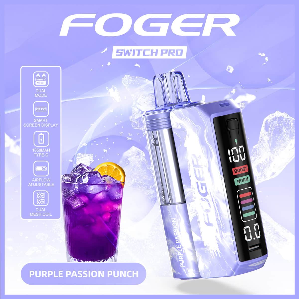 Foger Switch Pro Disposable Vape Kit Foger Switch Pro Disposable Vape Kit