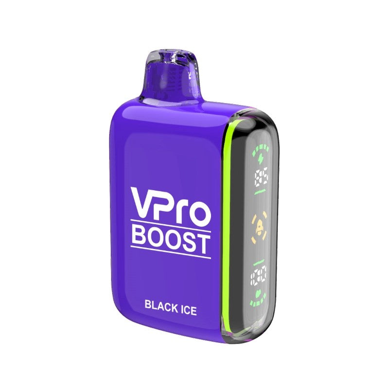 vPro Boost 24K Disposable Vape black ice