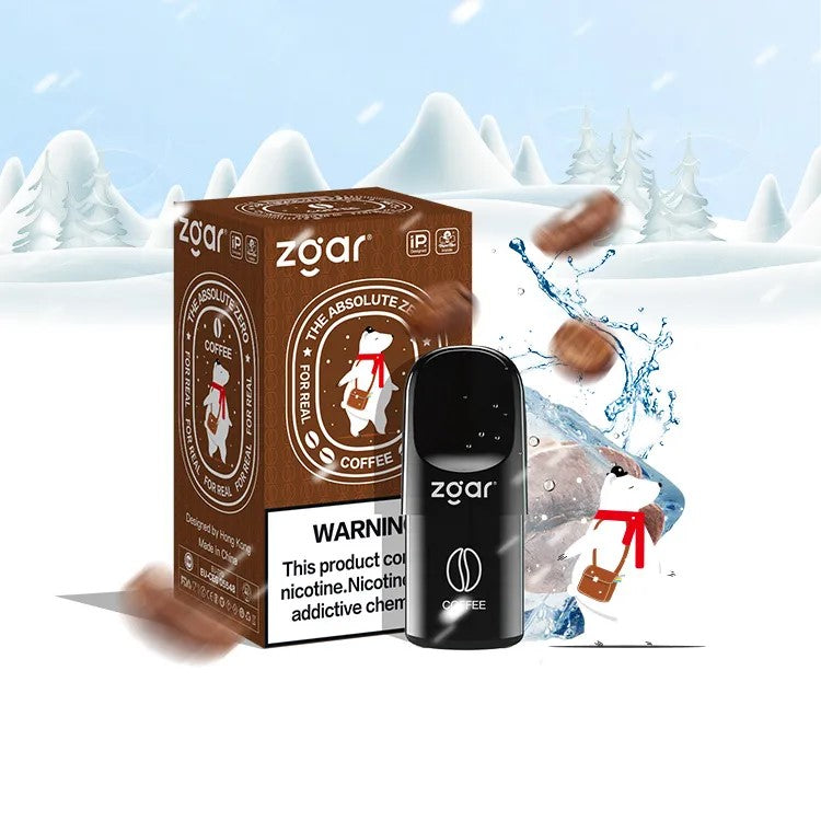 Zgar Absolute Zero Vape Pods Coffee