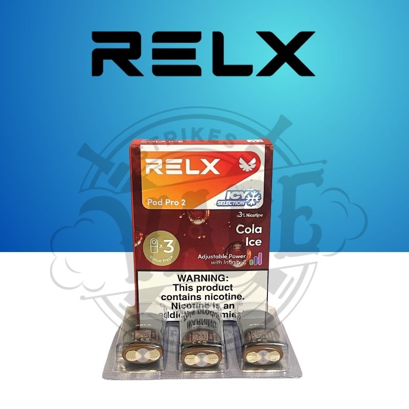 Relx Pro Pods 2 3 Pack Cola Ice