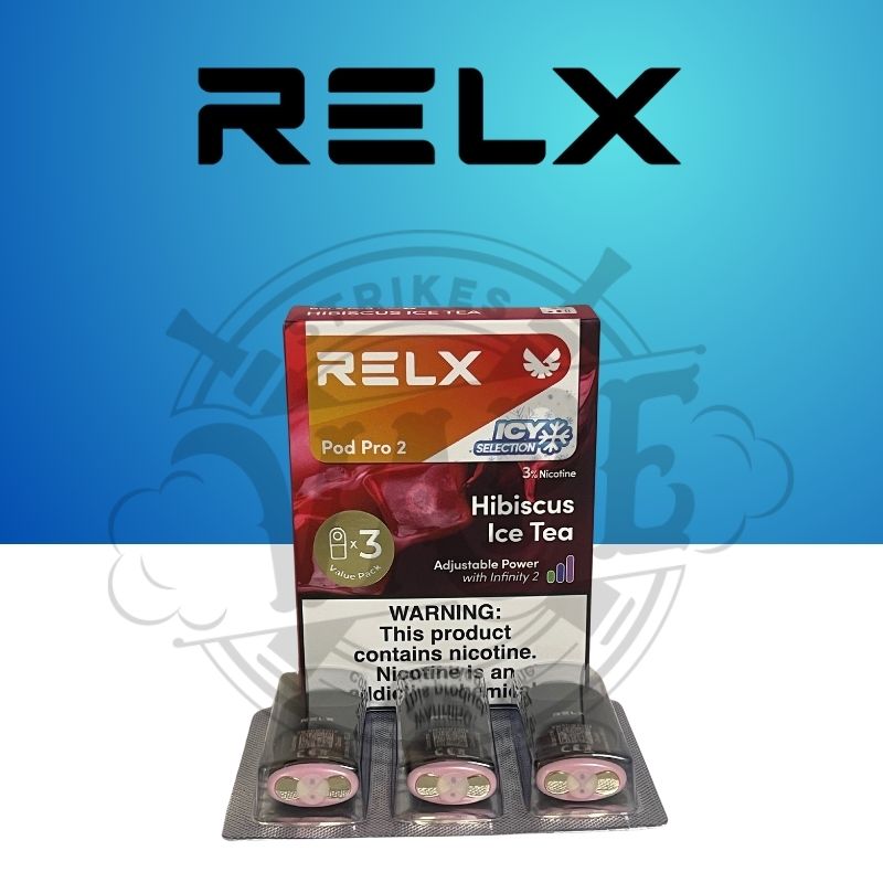 Relx Pro Pods 2 3 Pack Hibiscus Tea