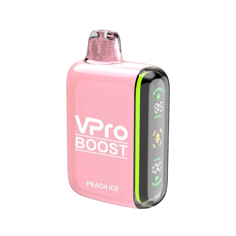 vPro Boost 24K Disposable Vape peach ice