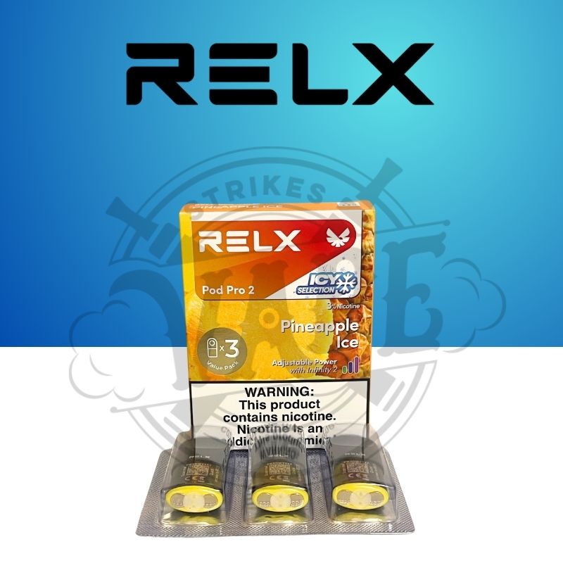 Relx Pro Pods 2 3 Pack Pineapple Ice