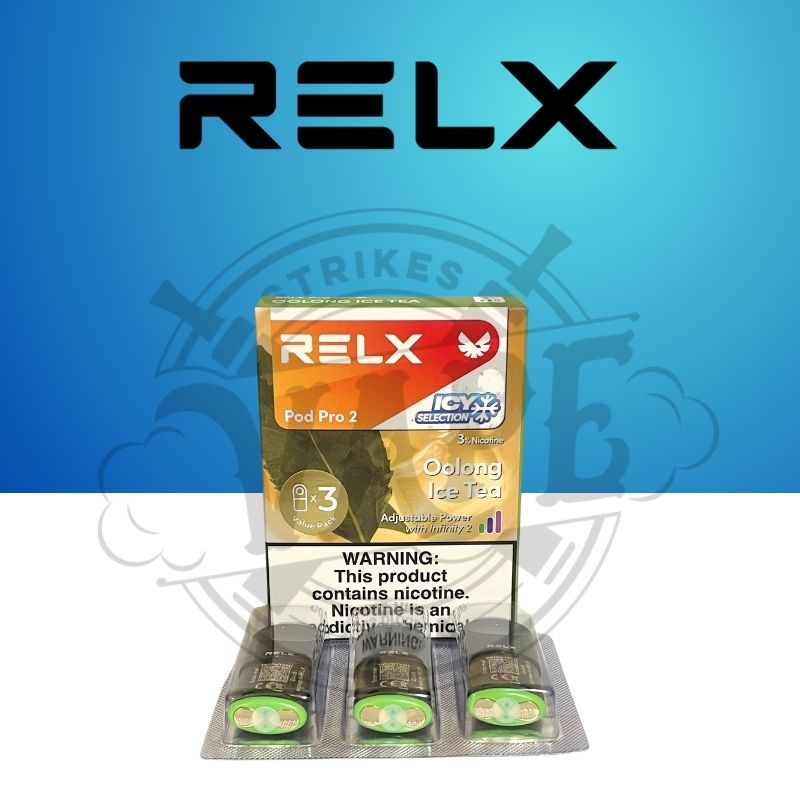 Relx Pro Pods 2 3 Pack Oolong