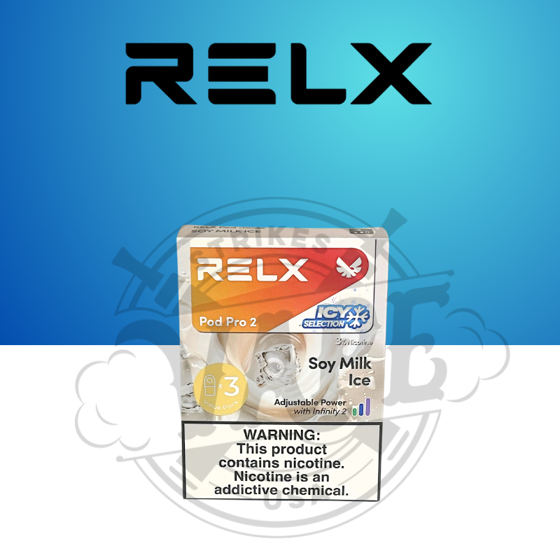 Relx Pro Pods 2 3 Pack Soy Milk