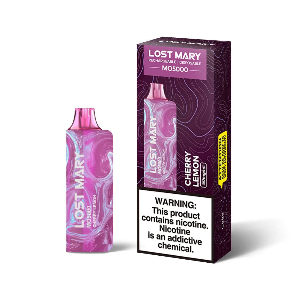 Lost Mary MO5000 Disposable Vape Cherry Lemon