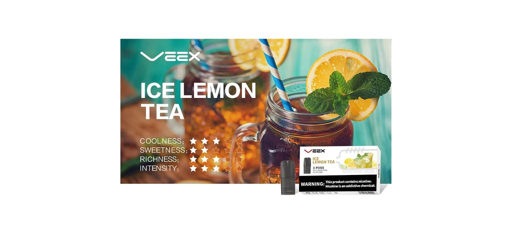Taki Veex Vape Pod Cotton Coil Series V1 Lemon Tea