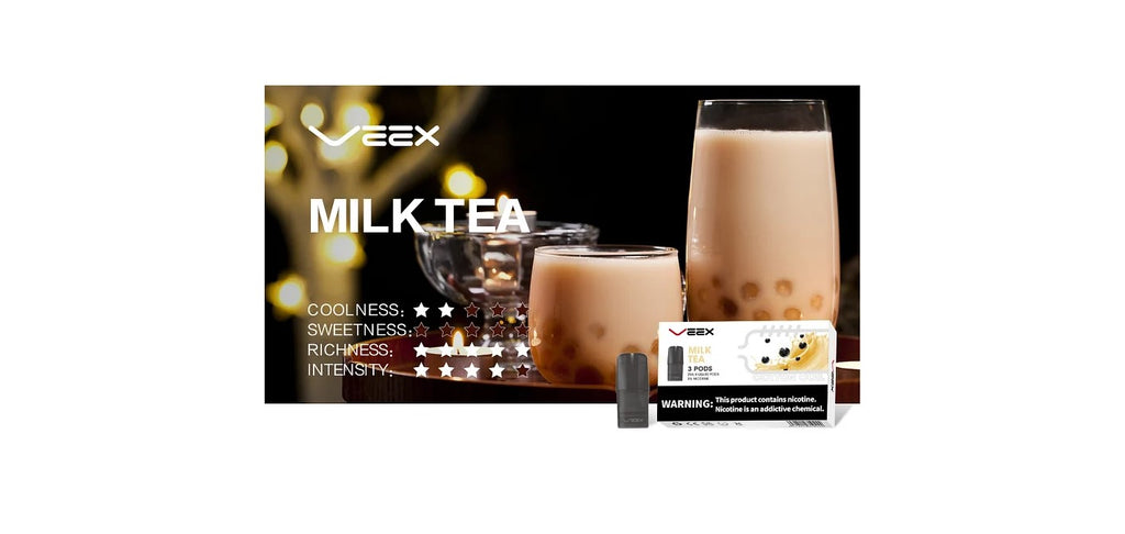 Taki Veex Vape Pod Cotton Coil Series V1 Milk Tea 