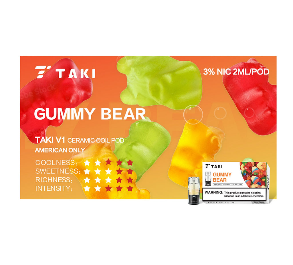 Taki Veex Vape Pod Gummy Bears